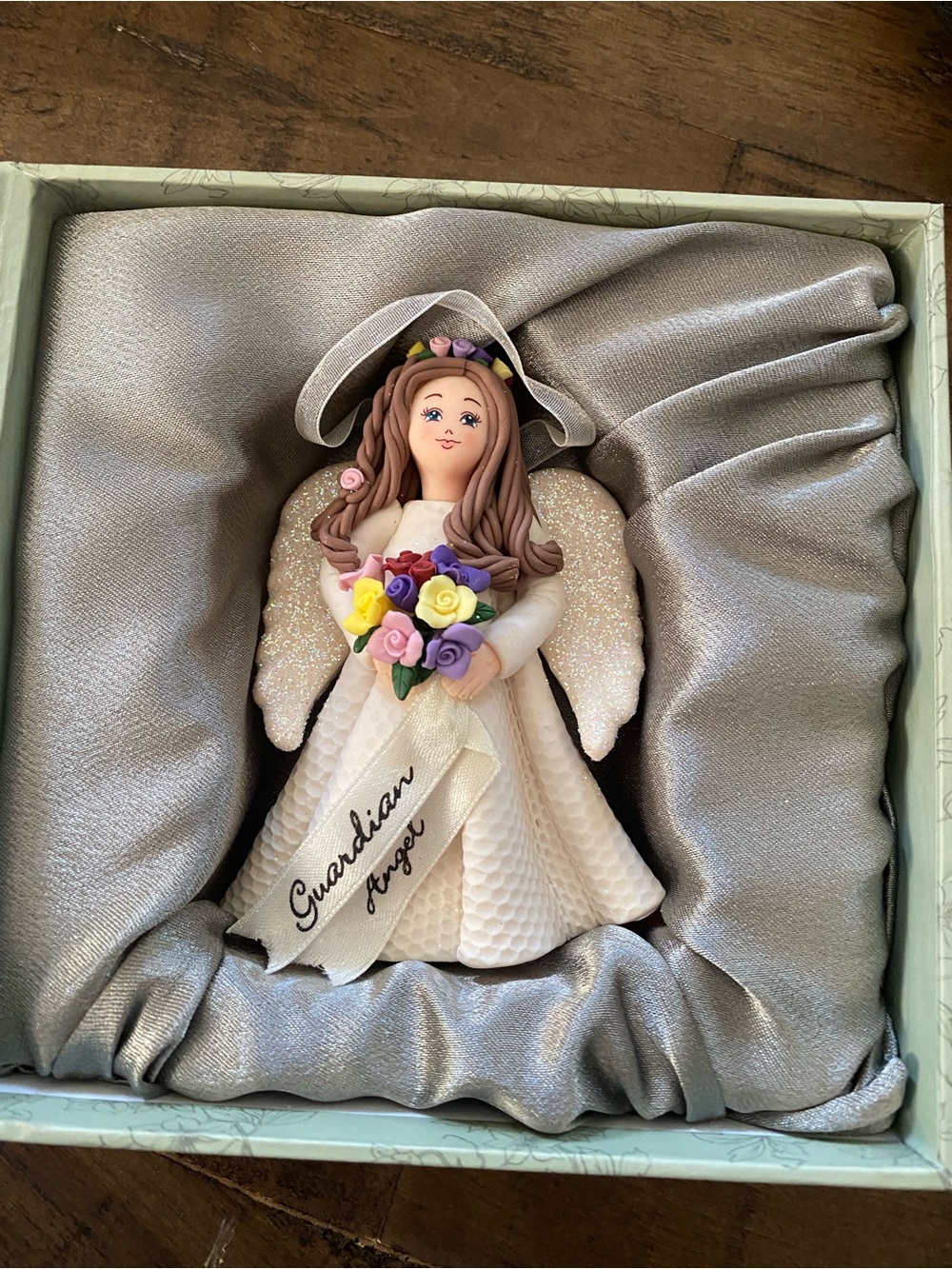 Someone Special Guardian Angel Vintage Gift Ornament